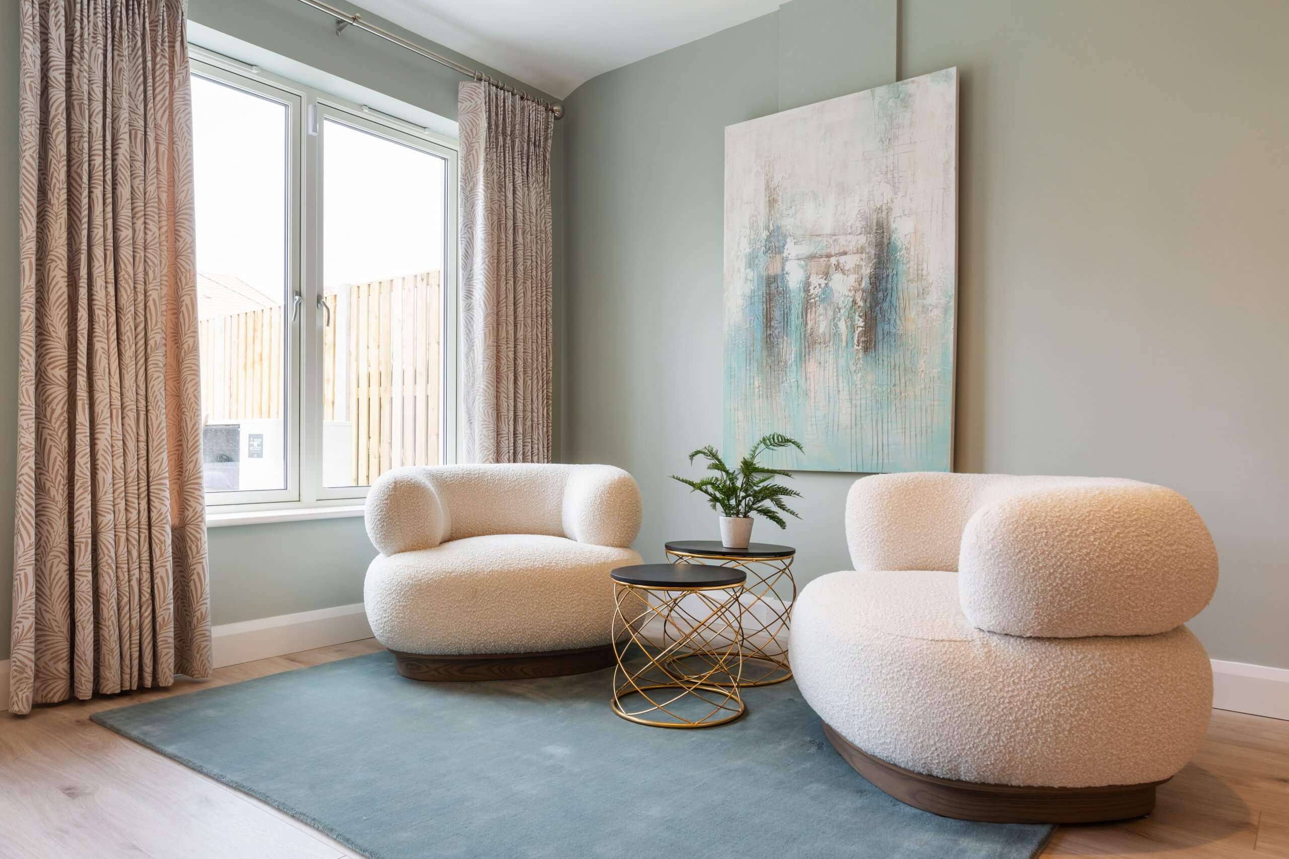 Kitchen, living and dining area at Wellfield, Malahide